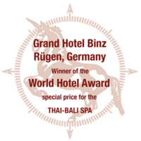 Logo des World Hotel Award für das 5 Sterne Grand Hotel Binz